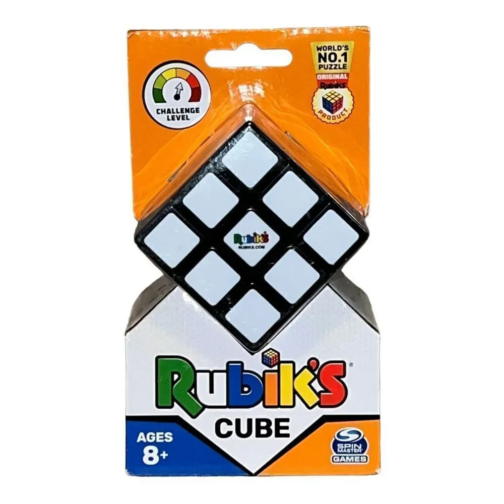 Spinmaster Rubik's Cube 3x3 Puzzle Brain Teaser Multicolor Full Size New